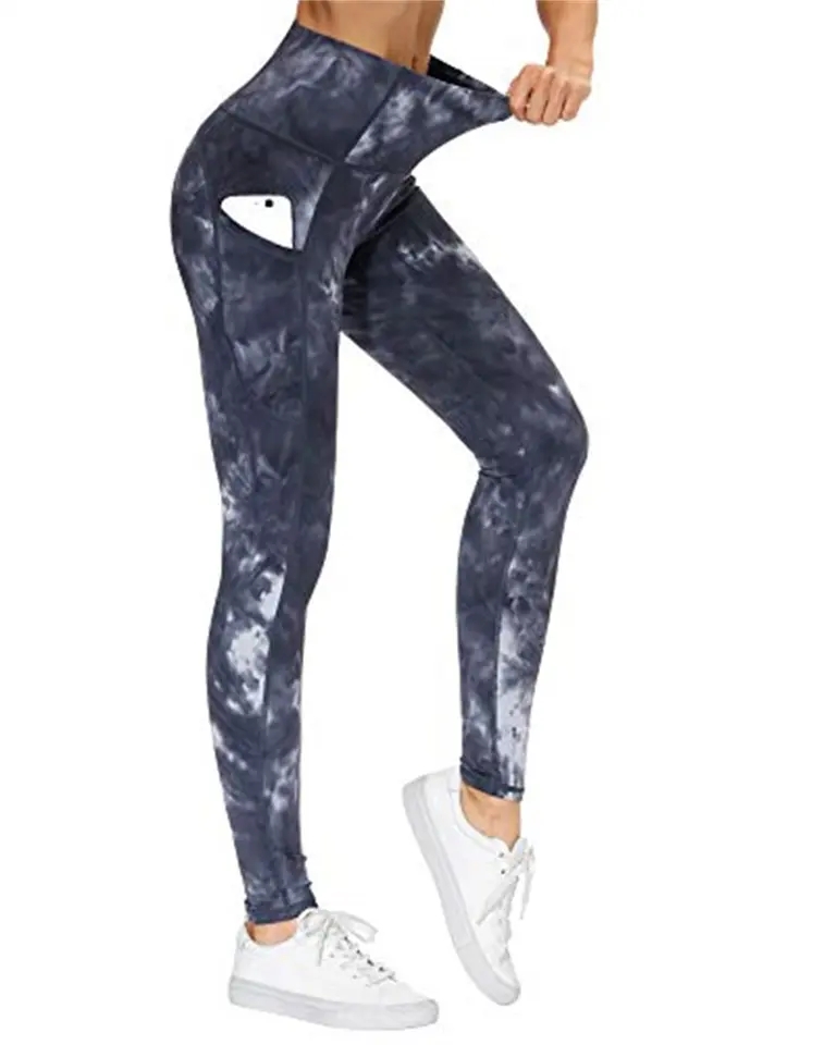 high waist sexy yoga pants spandex gym fitness women yoga leggings with pockets
