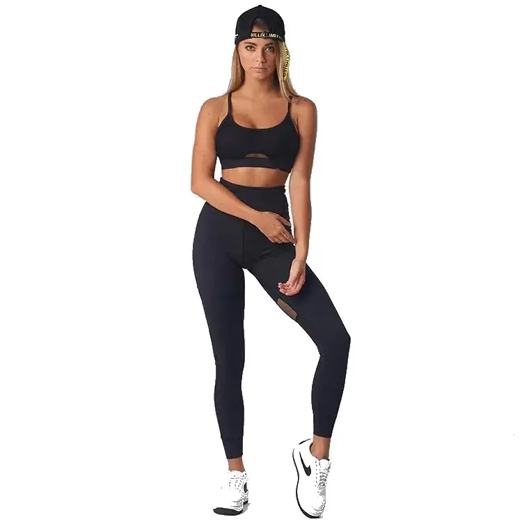 Wholesale spring autumn womens leggings high waist fitness yoga leggings women sports tights leggings for women
