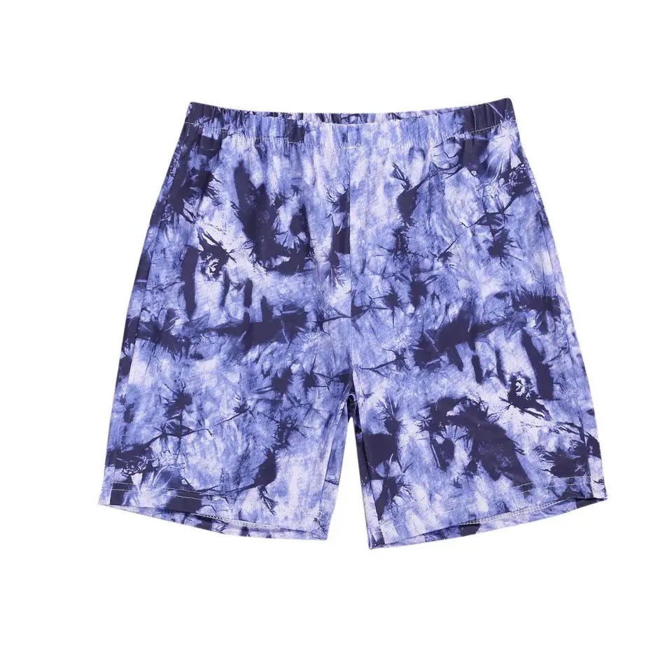 Hot Summer Casual Designer Shorts High Waist Shorts Tie-dye Fashion Short Pants Streetwear Women's Shorts With Pattern